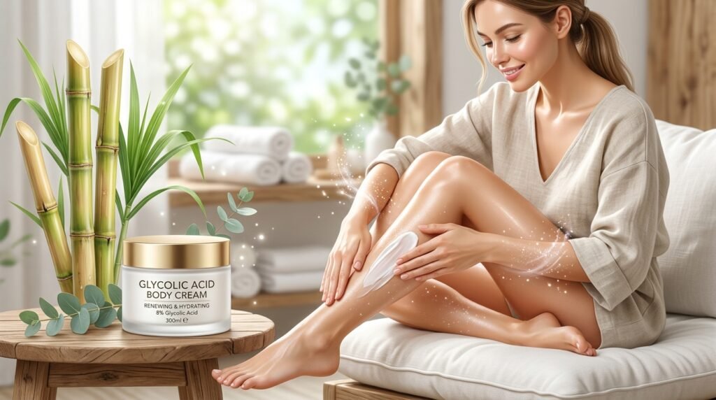 body cream glycolic acid
