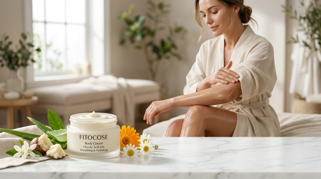 body cream glycolic acid