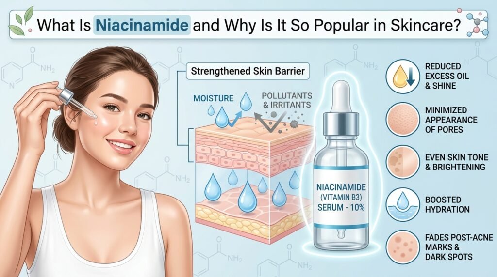 can niacinamide cause acne