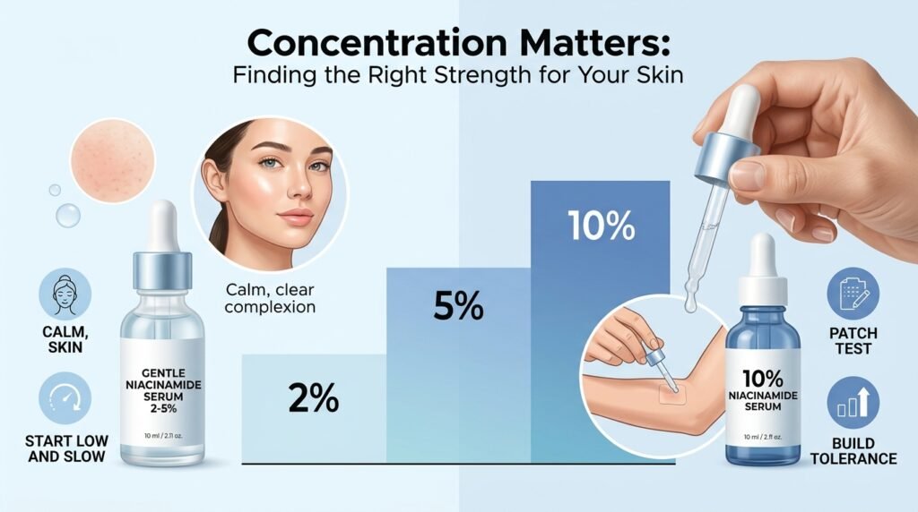 can niacinamide cause acne