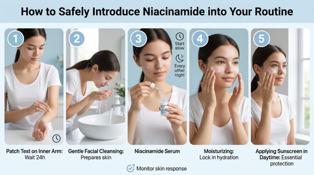can niacinamide cause acne