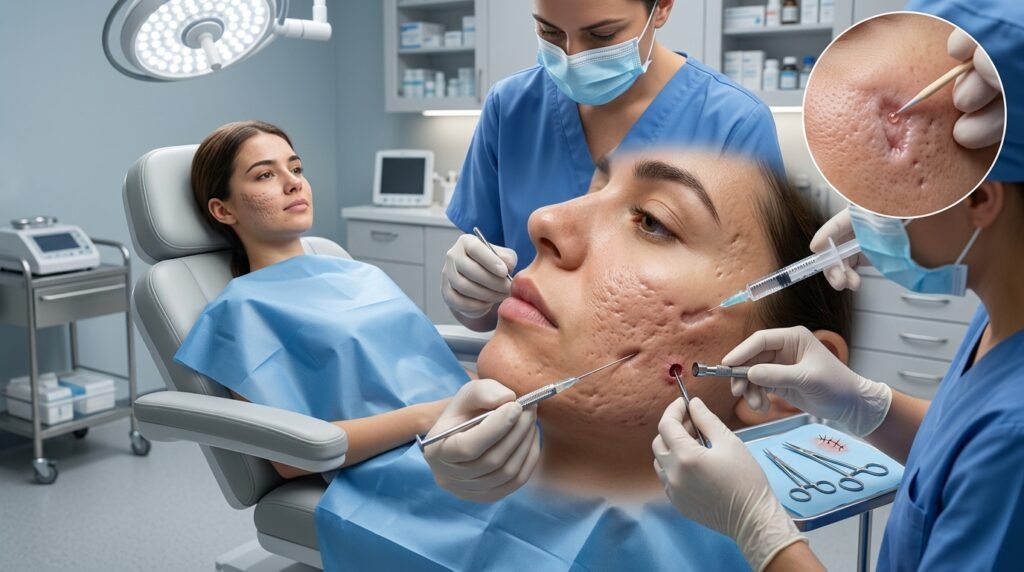 dermatologist on acne scars​