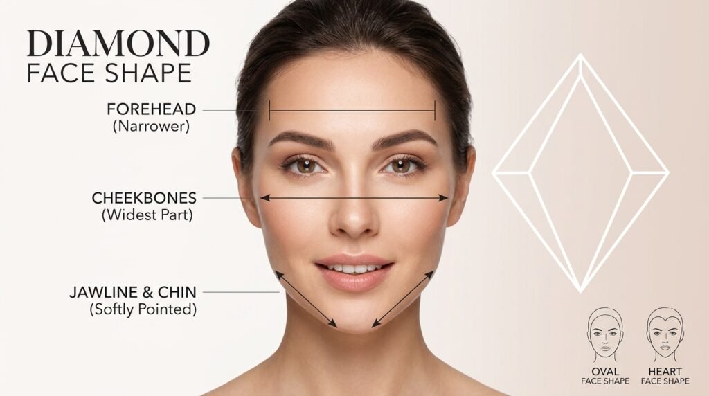 diamond face shape