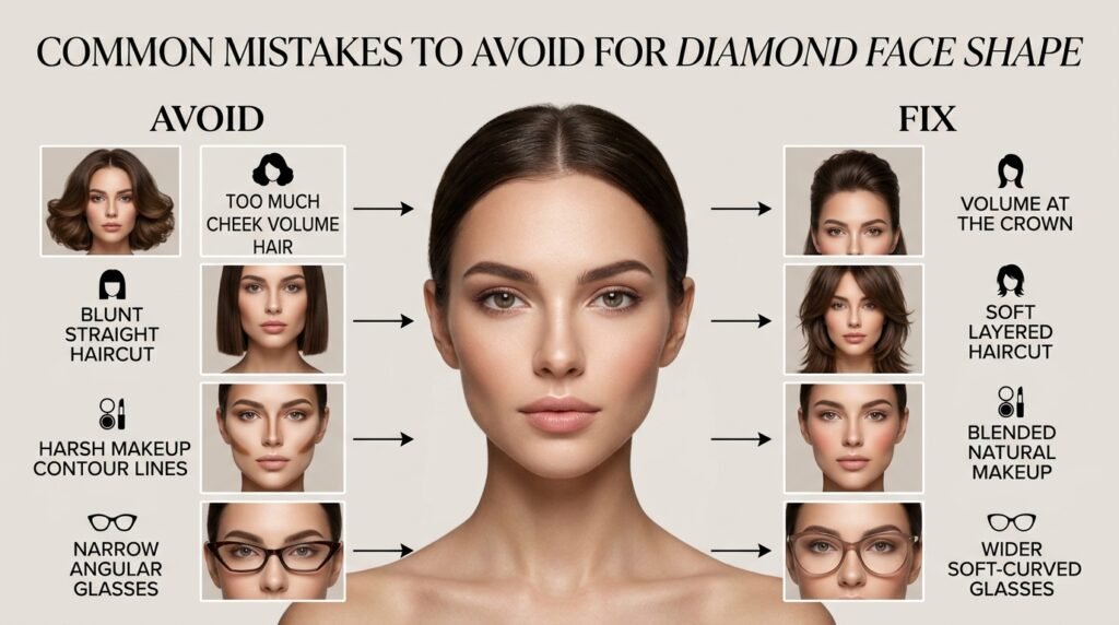 diamond face shape