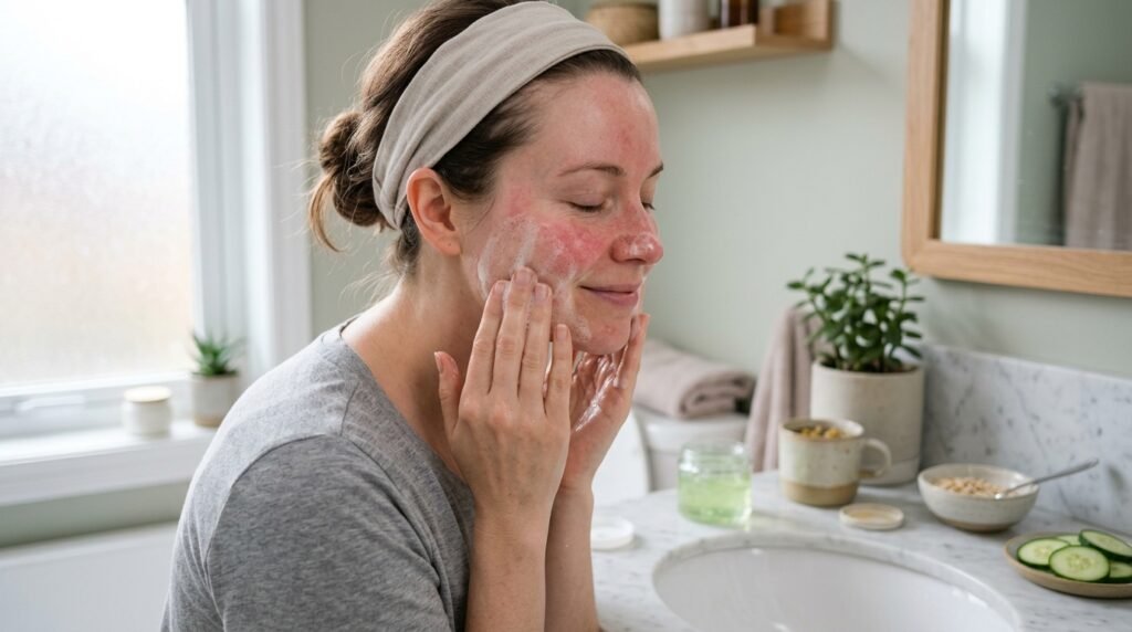 good cleanser for rosacea