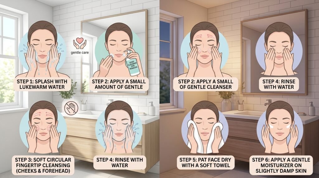 good cleanser for rosacea