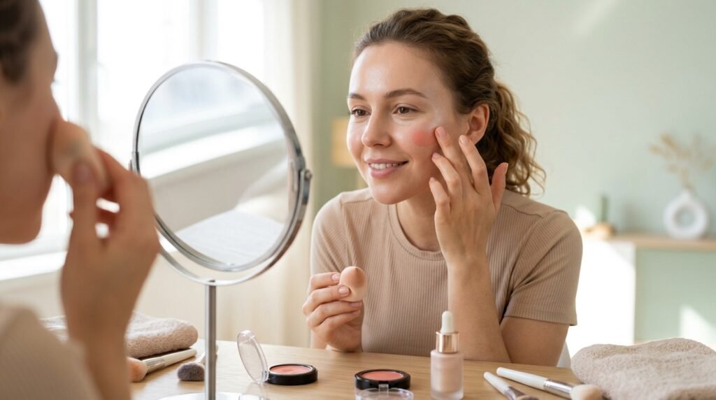how to use makeup step by step