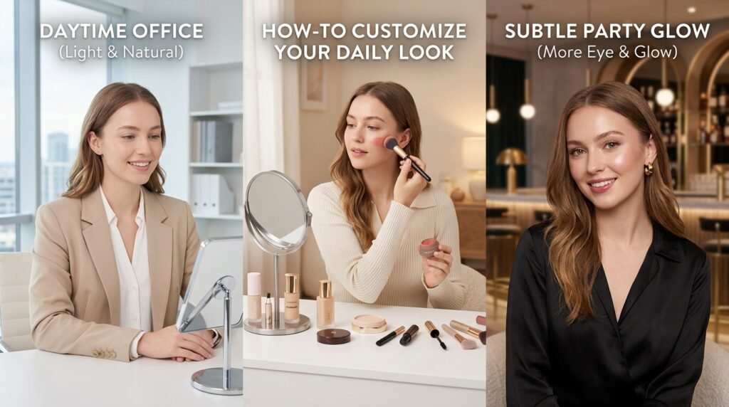 how to use makeup step by step