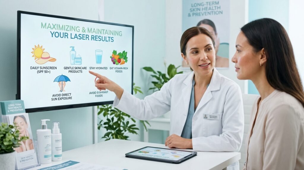 laser treatment broken blood vessels