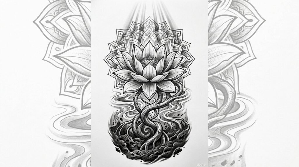 lotus flower tattoo meaning