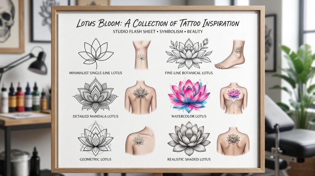 lotus flower tattoo meaning