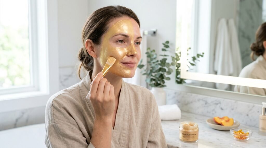masker gold