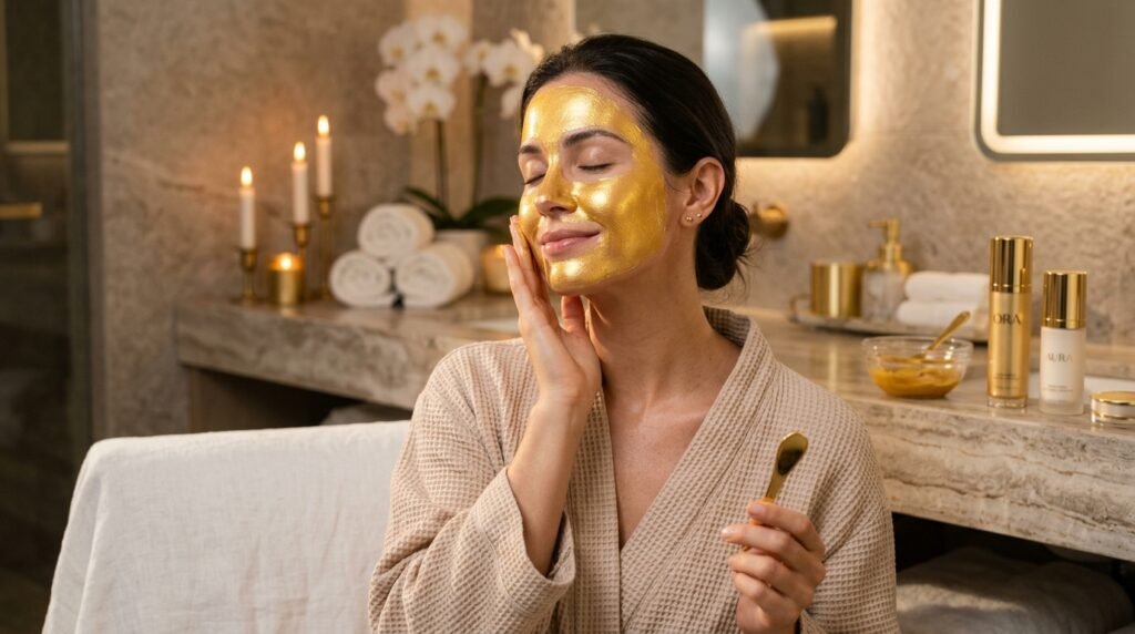 masker gold