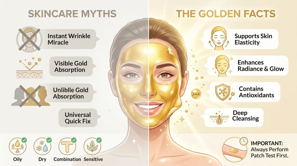 masker gold