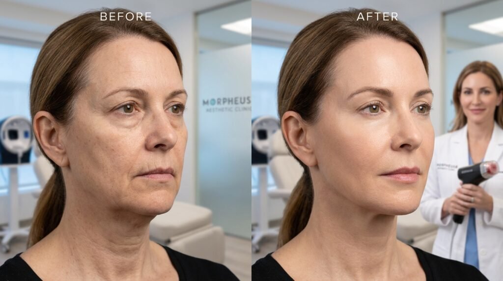 morpheus8 before and after