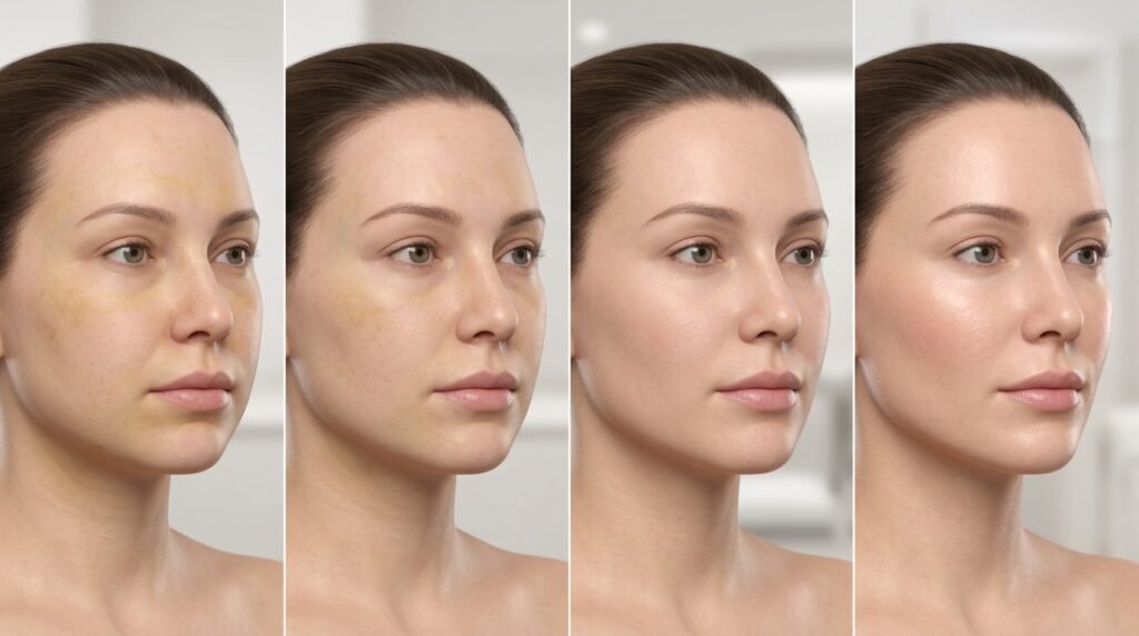 thread lift before and after
