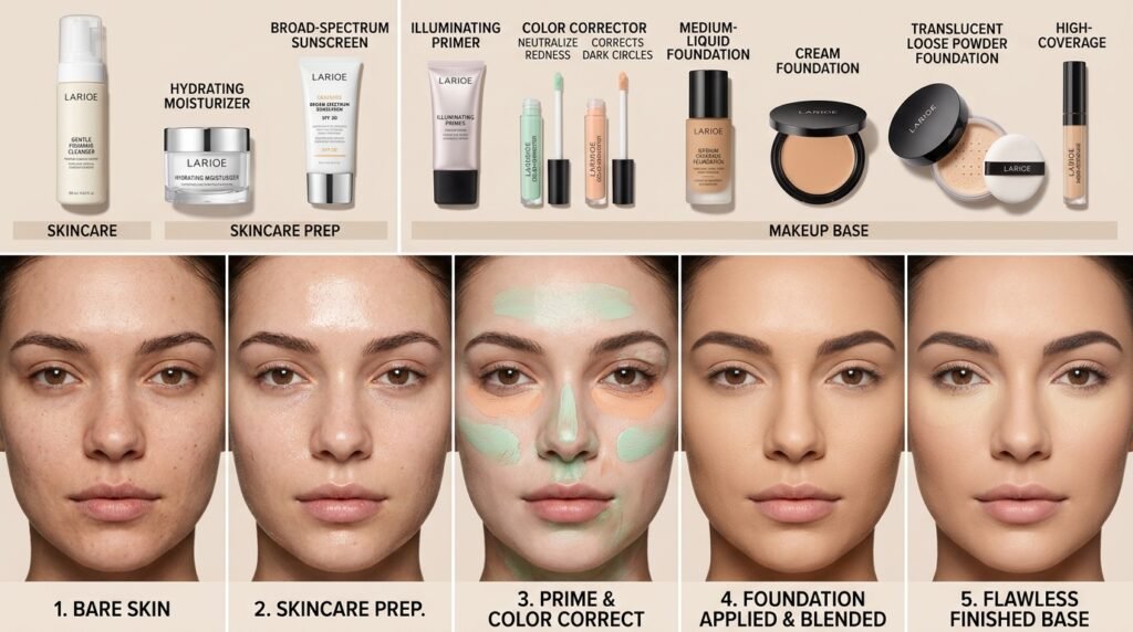 types of makeup