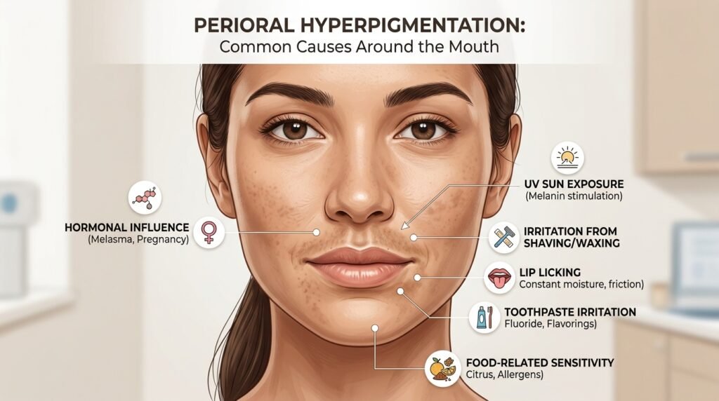 what causes hyperpigmentation​
