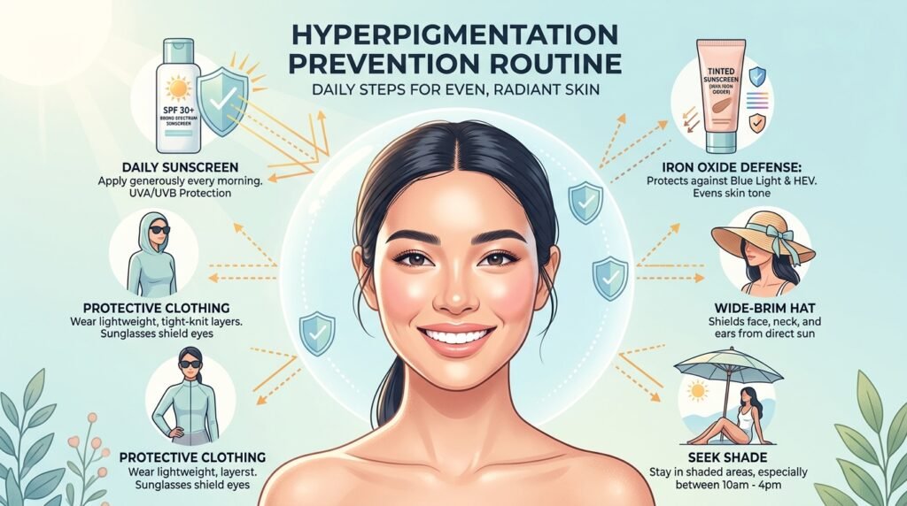 what causes hyperpigmentation​
