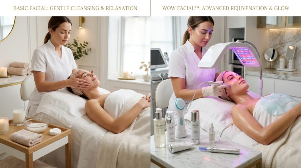 wow facial