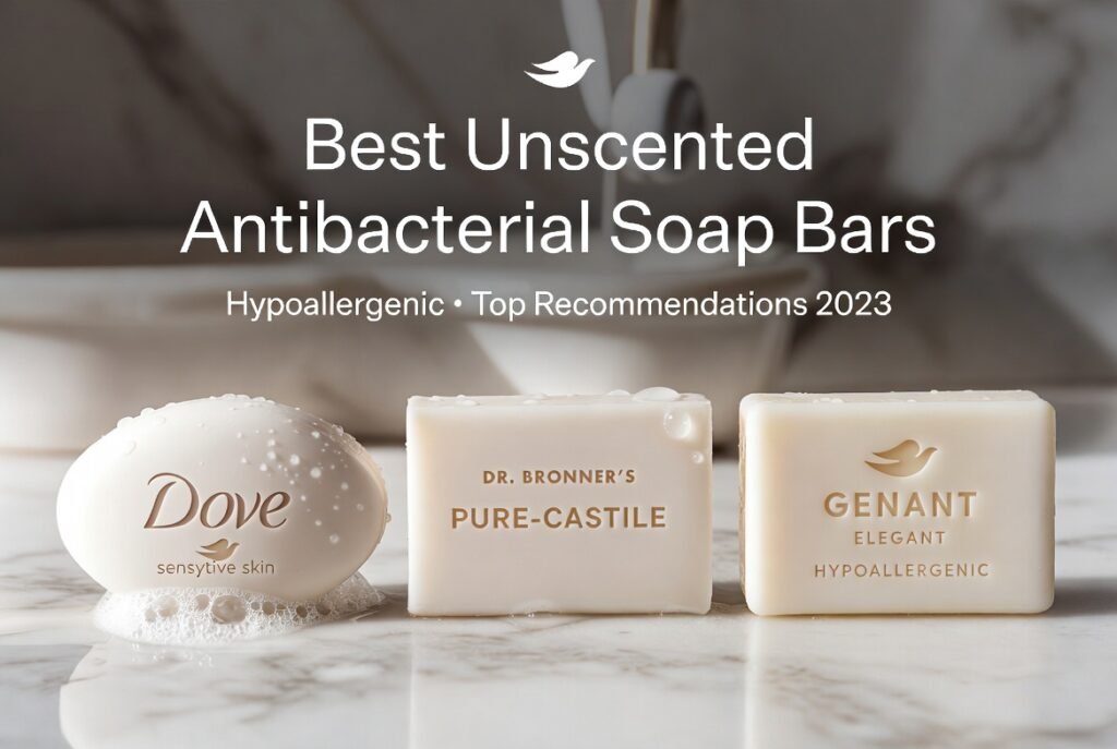 Best Unscented Antibacterial Soap Bars Top Recommendations