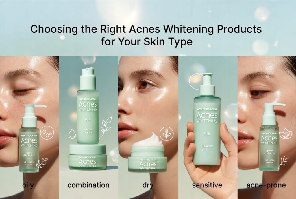 Choosing the Right Acnes Whitening Products for Your Skin Type