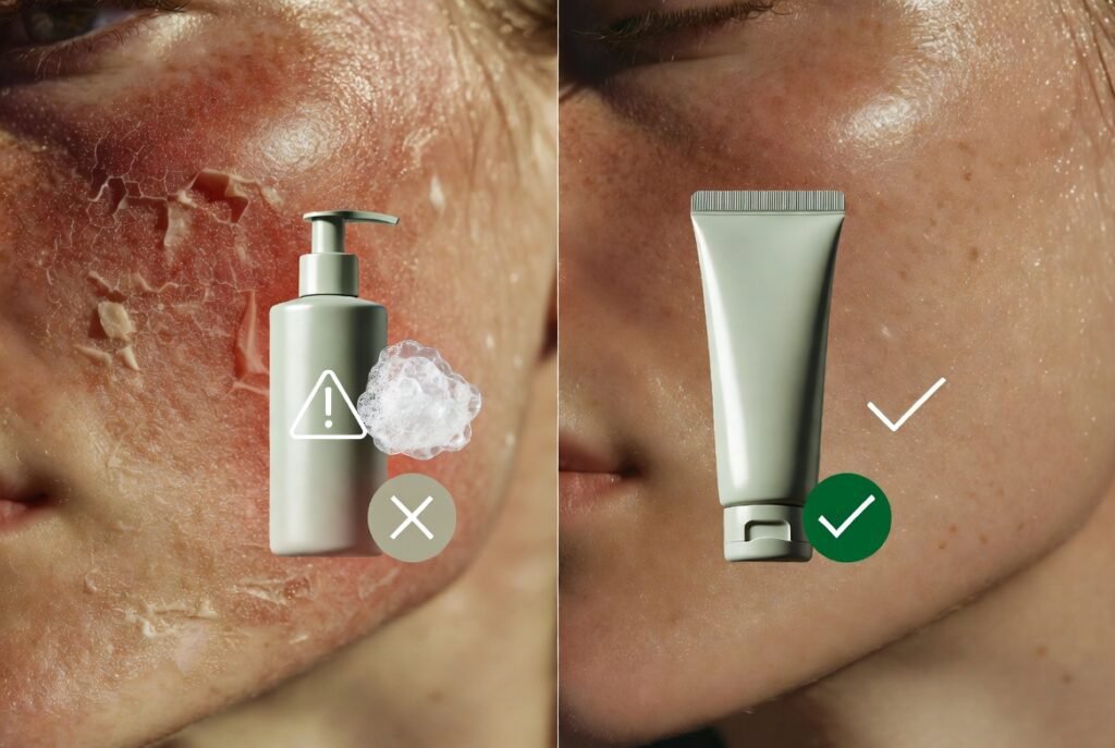 Common Mistakes That Worsen Dry Acne Prone Skin