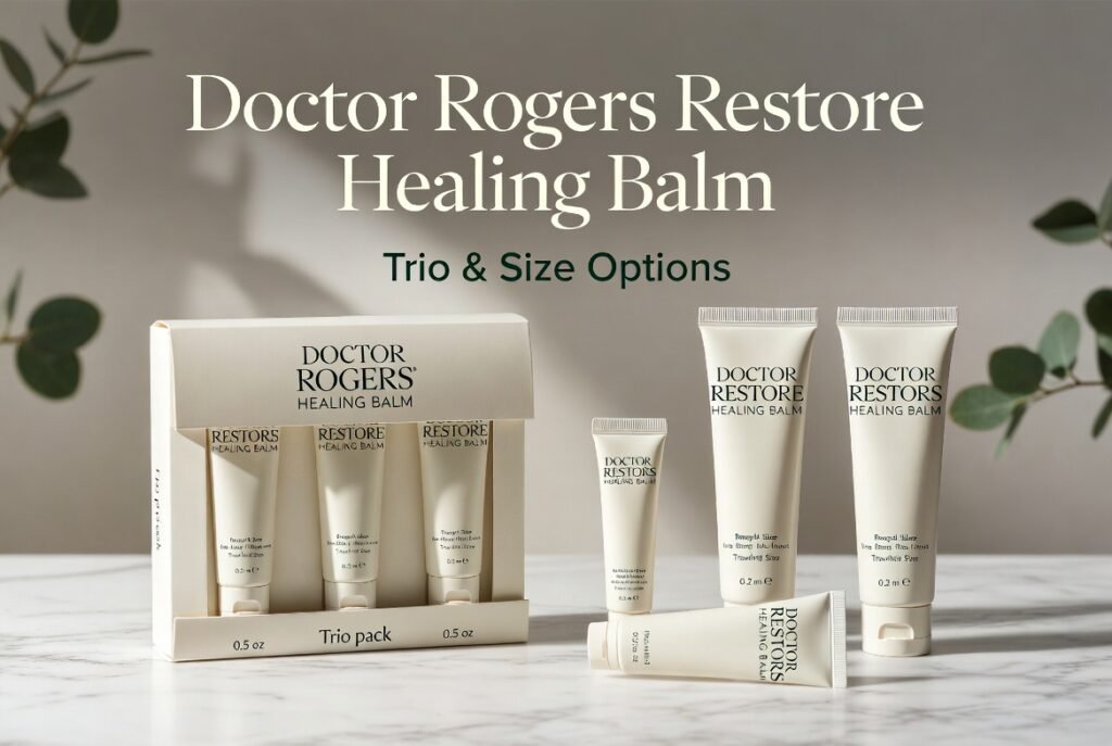 Doctor Rogers Restore Healing Balm Trio and Size Options