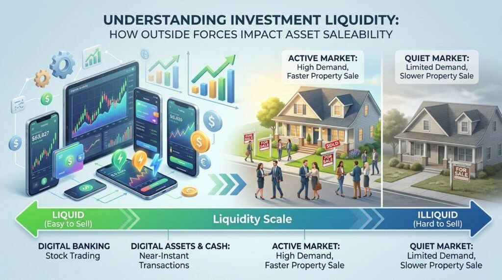 which investment has the least liquidity?