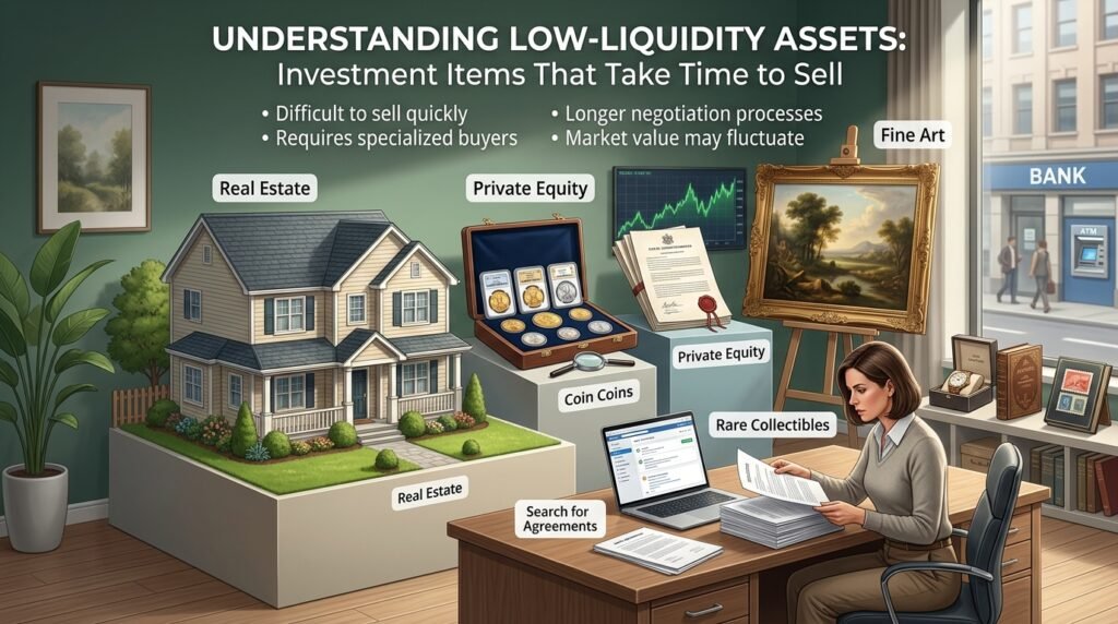 which investment has the least liquidity?