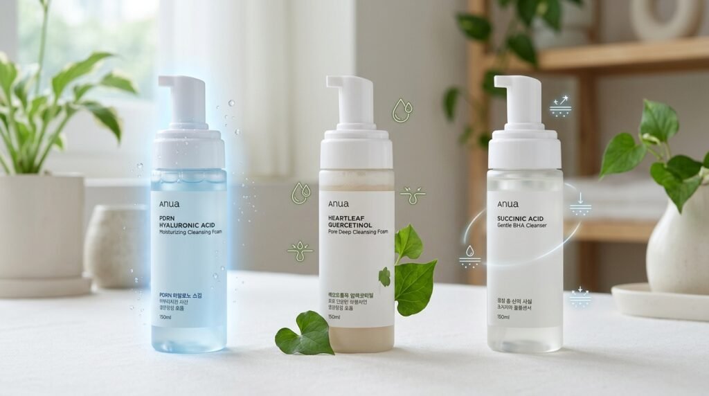How It Compares to Other Anua Cleansers