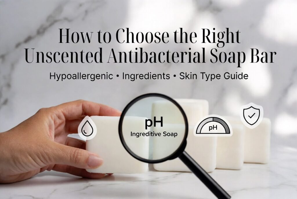 How to Choose the Right Unscented Antibacterial Soap Bar