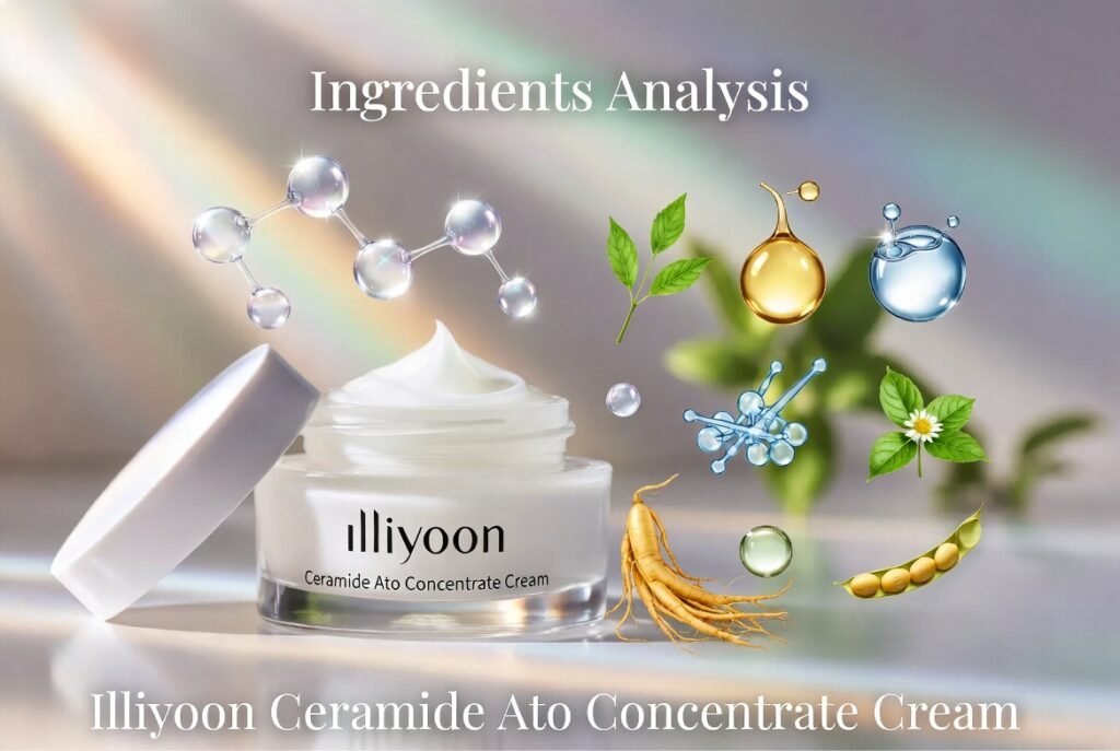 Ingredients Analysis Illiyoon Ceramide Ato Concentrate Cream Ingredients