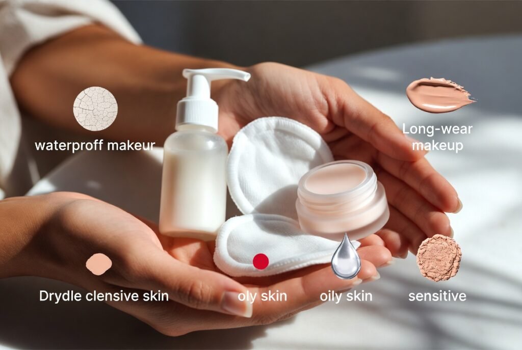 Matching Removal Approach to Makeup Type and Skin Condition
