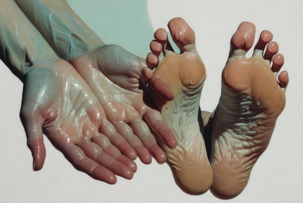 Sweaty Palms and Feet Causes