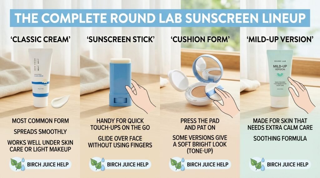 The Complete Round Lab Sunscreen Lineup