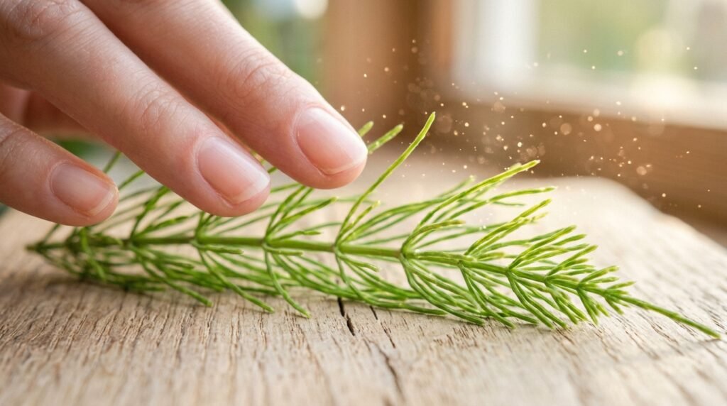 The Power of Horsetail Plant in Nail Care