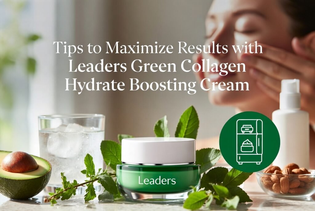 Tips to Maximize Results with Leaders Green Collagen Hydrate Boosting Cream