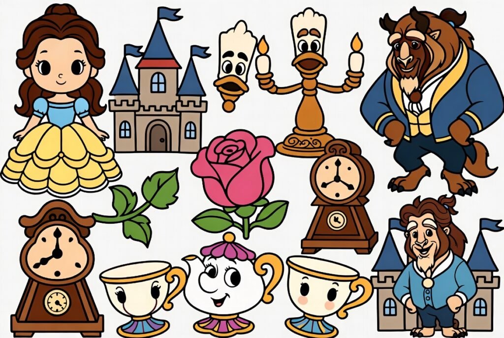 beauty and the beast characters