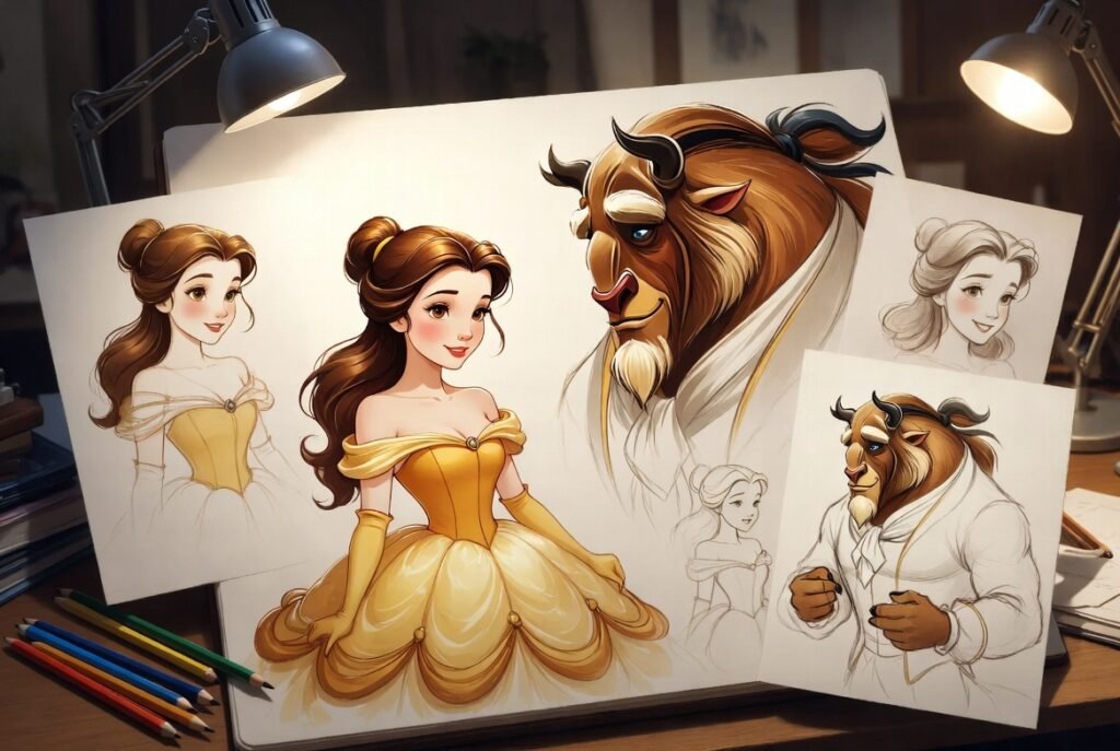 beauty and the beast characters