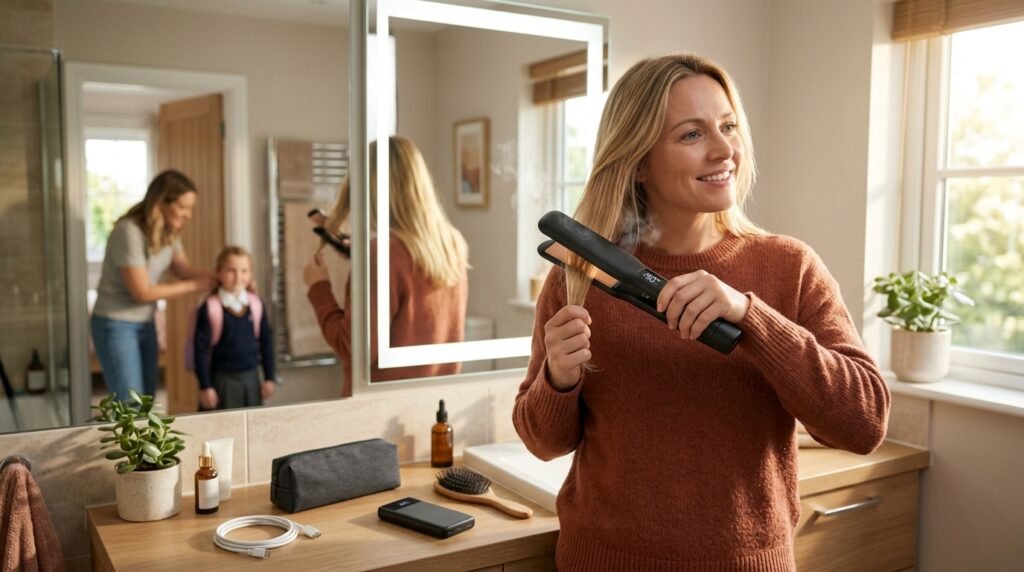 cordless hair straightener