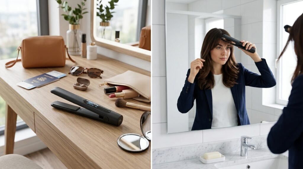 cordless hair straightener