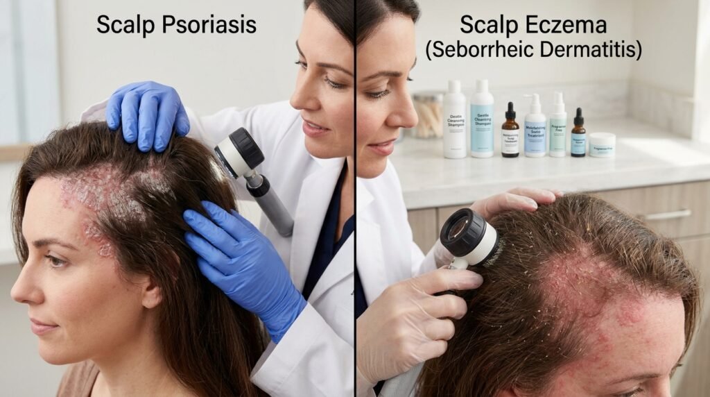 eczema on scalp