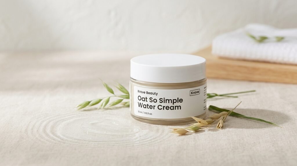 krave beauty oat so simple water cream