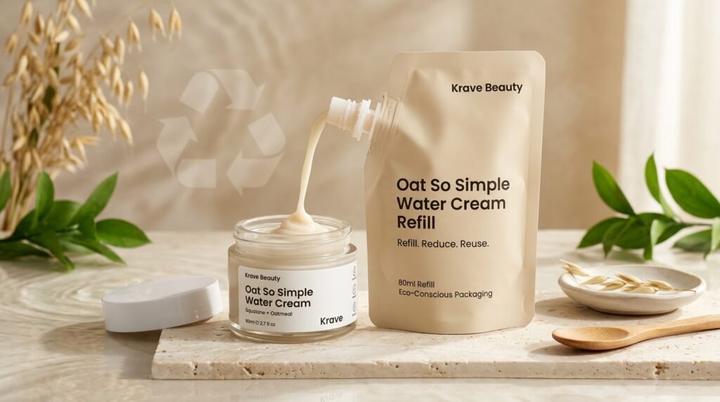 krave beauty oat so simple water cream