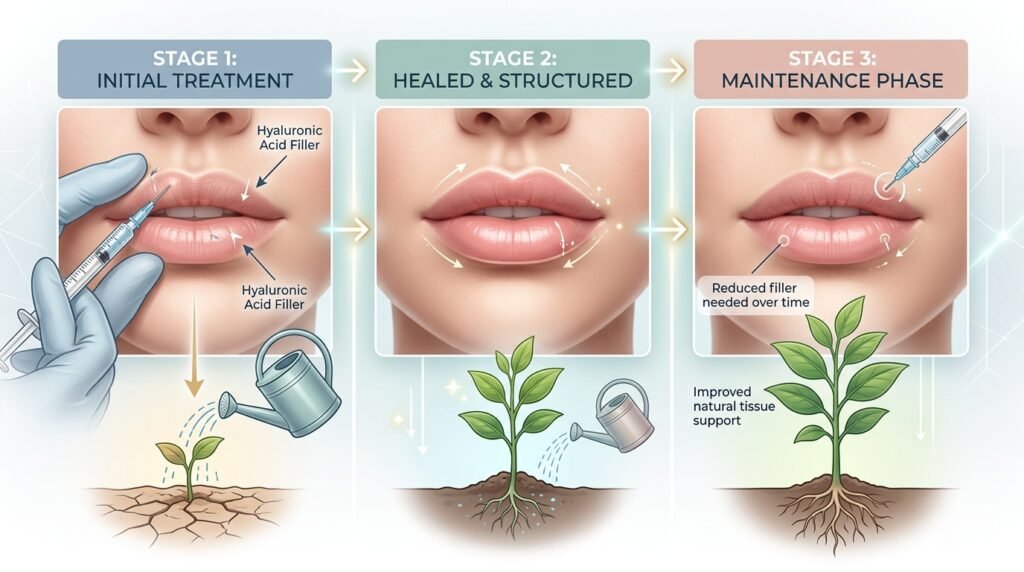 lip injections how long does it last