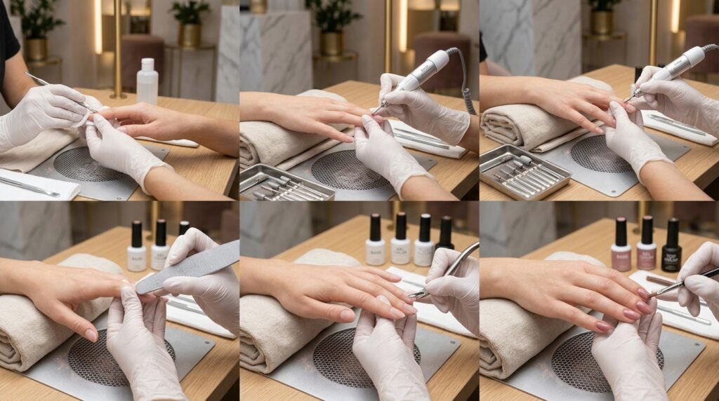 what is a russian manicure