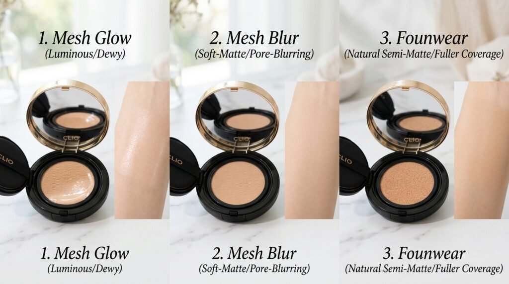 Clio Kill Cover Cushion Types and Versions