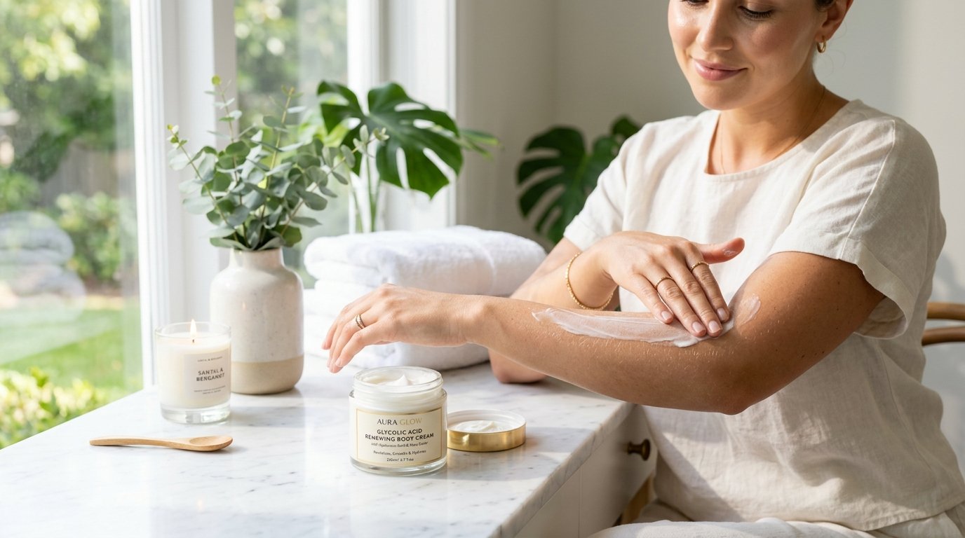 body cream glycolic acid