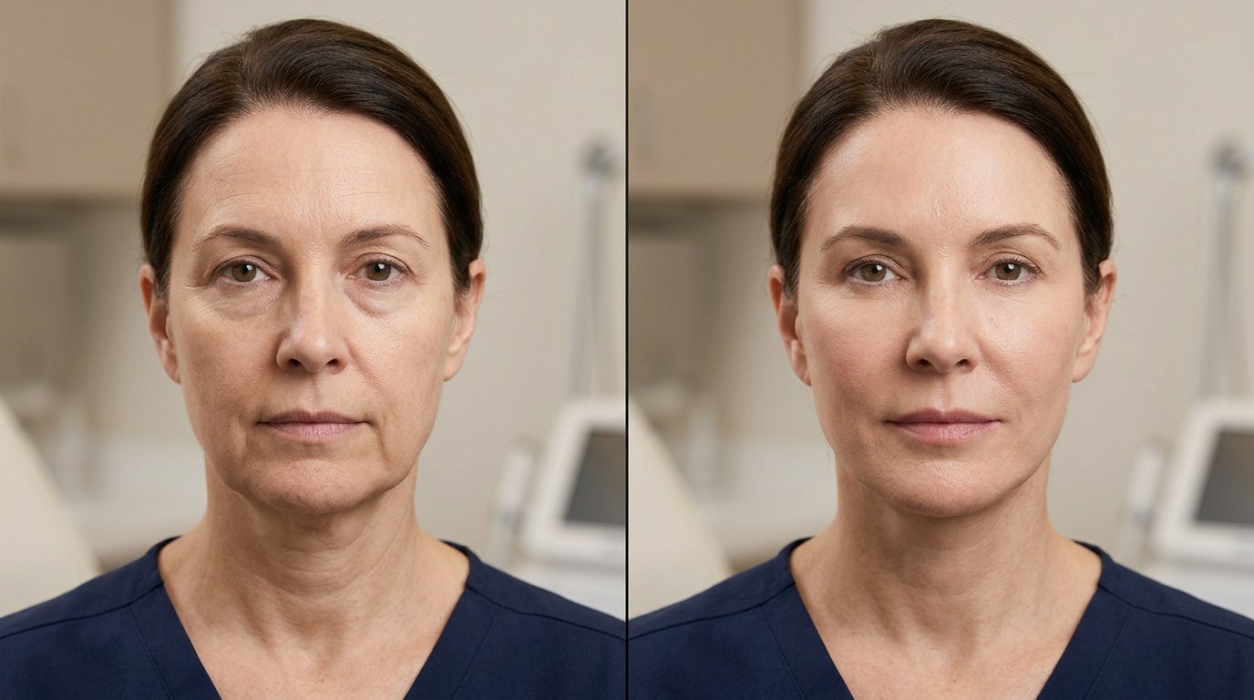 thread lift before and after